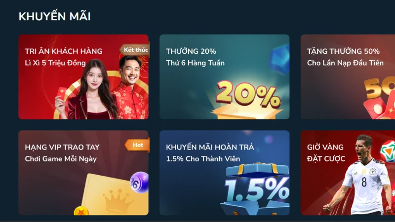 TAP88 triển khai nhiều chương trình khuyến mãi sôi động, hấp dẫn