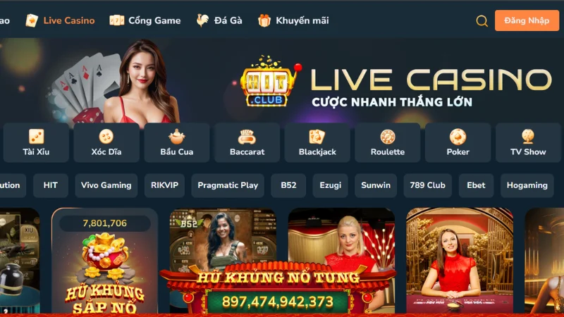 TAP88 tái hiện không gian sòng bài đỉnh cao ngay trên màn hình
